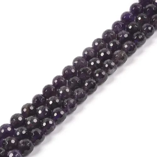 Miniatura 22 de Piedra lunar natural de 0.315 pulgadas (0.315 in), cuentas redondas sueltas para hacer collares, pulseras, joyas, 15 pulgadas
