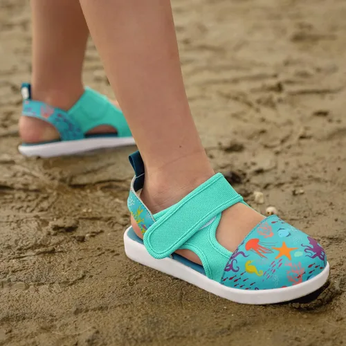 Miniatura 9 de ikiki Sandalias sin chirridos para niños pequeñosniños pequeños, punta cerrada