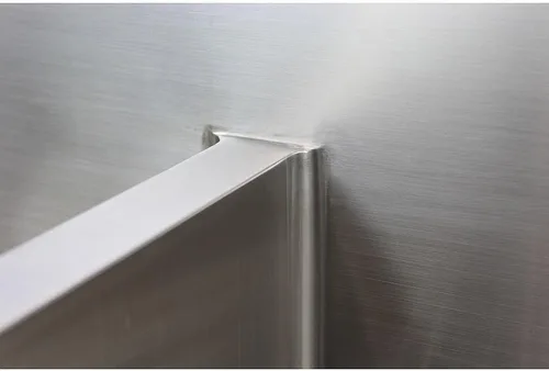 Miniatura 7 de Transolid DTDOF362510 Diamond - Fregadero de cocina de acero inoxidable calibre 16 con doble orificio de montaje doble 60/40, 36 x 25 x 10 pulgadas