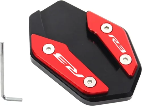 Miniatura 23 de Soporte de extensión lateral de pie para motocicleta para Yamaha YZF R3 R25 MT03 MT25 2019 2022 MT 03 25 R 3 25 (color: MT03 azul)