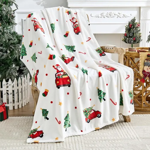 Miniatura 14 de Edenleaf Manta a cuadros rosa, manta de forro polar ultrasuave para sofá, cama y viajes, mantas de lujo para todas las estaciones, 50 x 60 pulgadas