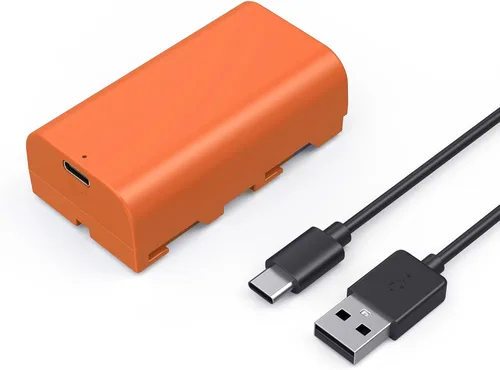 Miniatura 10 de SMALLRIG Batería USB-C de repuesto de 3500 mAh para Sony NP-F550, 3H completamente cargada, fuente de alimentación para luces LED, monitores, Azul