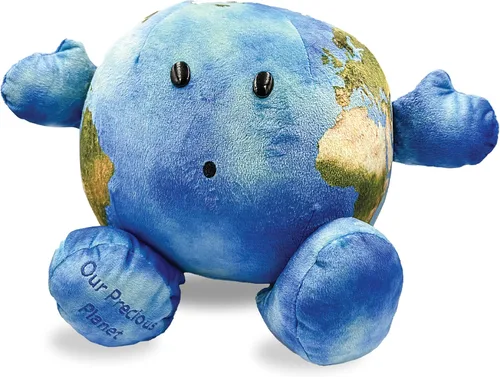 Celestial Buddies Nuestro Planeta Precioso | Peluche Blando de 16" con Datos Divertidos del Planeta y Etiqueta sobre el Cambio Climático para Niños