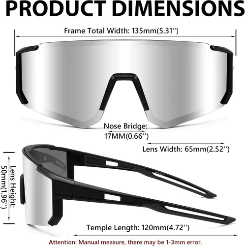 Miniatura 7 de FEISEDY Gafas de sol para niños, gafas de sol de béisbol juveniles, UV400, deportes, adolescentes, ciclismo, sombras para niños y niñas de 8 a 16