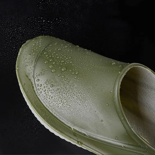 Miniatura 3 de Zapatos de trabajo antideslizantes para hombres y mujeres, zuecos de chef, ligeros, antideslizantes, resistentes al agua, cómodos zuecos de jardín