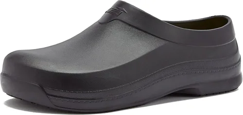Avia Flame - Zuecos antideslizantes para hombre, zapatos antideslizantes para servicio de alimentos, zapatos antideslizantes para restaurante y