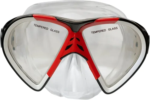 Miniatura 3 de Hawaii Divers Leilani Mask Snorkel and Fin Set, Adult Snorkeling Gear, Dual-Window Tempered Glass Mask, Dry-Top Snorkel, Adjustable Fins, Travel