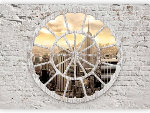 Miniatura 12 de artgeist Mural de pared prémium de Nueva York, 79 x 55 pulgadas, papel tapiz no tejido, decoración de pared de vellón, impresión fotográfica, diseño