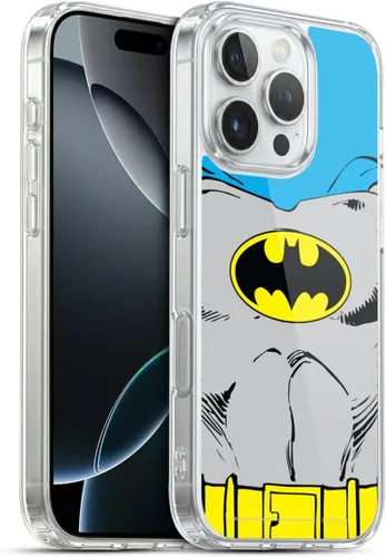 Miniatura 389 de Head Case Designs Funda de gel con licencia oficial de Batman DC Comics Bat Signal Logos [protección de grado militar] compatible con Apple iPhone 7