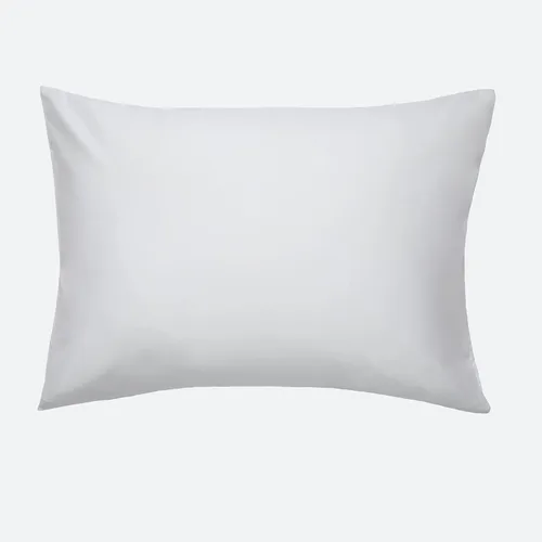 Miniatura 4 de Brooklinen Juego de sábanas de satén de lujo (3 piezas), tamaño California King, blanco, 100% algodón, incluye 1 sábana bajera y 2 fundas de Blanco