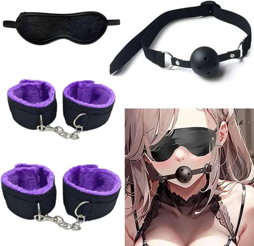 Miniatura 2 de Juego de correas de amarre sexual, para adultos, restricciones de cama para parejas debajo de la cama King, accesorios sexys para mujeres en correas