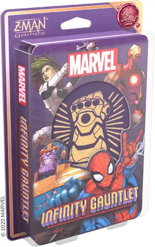 Infinity Gauntlet: A Love Letter - Juego de cartas Save The Universe from Thanos! Juego de estrategia para niños y adultos ambientado en el universo