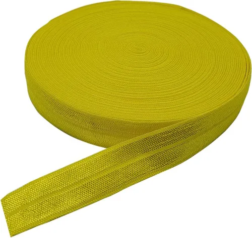 Miniatura 16 de Cinta elástica plegable de 10 yardas, cinta elástica trenzada para cintas para el cabello, disponible en varios colores (gris, 5/8 pulgadas)