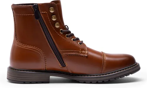 Miniatura 5 de Bruno Marc Botas de motocicleta para hombre, botas de vestir Oxford
