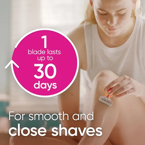 Miniatura 11 de Gillette Venus Kit de maquinilla de afeitar de viaje extra suave para mujer, mini mango + repuesto + funda, regalos de vacaciones para mujeres