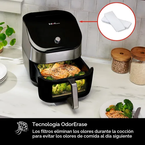 Miniatura 6 de Instant Pot Vortex Plus - Freidora de aire de 6 cuartos con tecnología de borrado de olor, funciones 6 en 1 que crujen, asan, asan, deshidratan