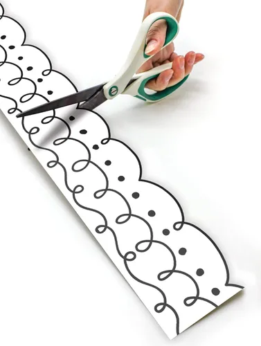 Miniatura 4 de Teacher Created Resources Squiggles and Dots - Borde enrollado troquelado (TCR8914)