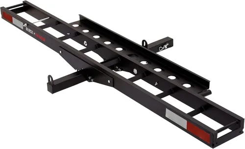 Black Widow Portabicicletas Pro de Aluminio Anodizado para Bicicletas de Tierra para Bicicletas de Adultos, Motocicletas o Bicicletas de Neumáticos