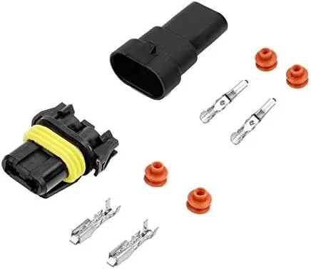 Miniatura 2 de 9006 9005 HB4 HB3 - Conector impermeable macho y hembra, adaptador de cable para faros delanteros, luces antiniebla, 5 pares