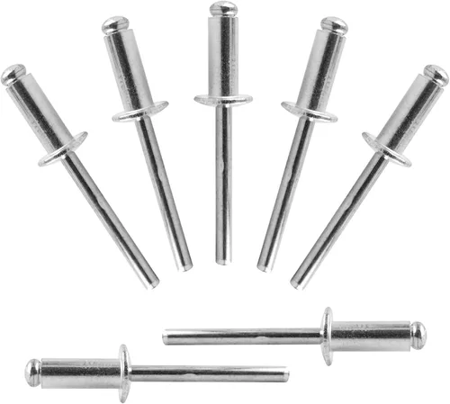 Miniatura 34 de ALLCLEAN 50 piezas de remaches ciegos profesionales de acero inoxidable de 1/4" x 1/2", remaches POP de 6,4 x 12 mm, agarre y mandril de acero