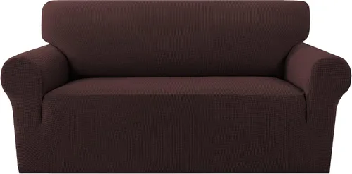 Miniatura 35 de MeilleMaison Funda elástica para silla reclinable, funda para sofá de 1 pieza con parte inferior elástica, lavable, protector de muebles Negro