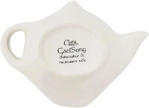 Miniatura 3 de Cerámica irlandés trébol bolsa de té titular colores celtas accesorios de té de cocina diseño regalo de inauguración de la casa