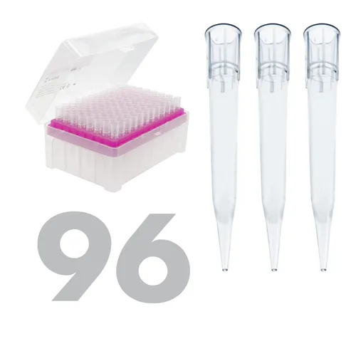 Miniatura 21 de Kashi Scientific 10000uL Puntas de pipeta universales para laboratorio en estuche, estériles, libres de DNasa/RNAsa, seguras contra pirógenos
