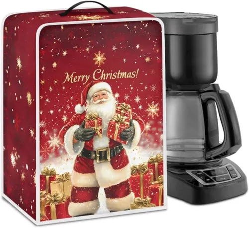 Miniatura 41 de Cubiertas para máquina de café con mango superior, resistentes a las manchas, para mezclador, compatible con la mayoría de cafeteras