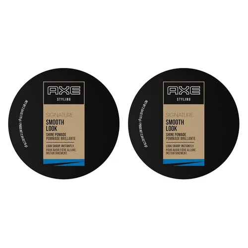 Pomada para cabello AXE aspecto suave, brillo 2.64 onzas (paquete de 2)