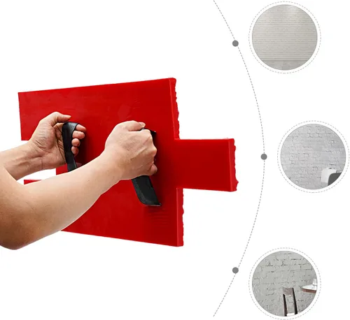 Miniatura 4 de 22 "x 12" Pu Concrete Stamp Mat, grande decorativo hormigón piso cemento yeso impresión textura sello Mat cemento sellado sellos de poliuretano