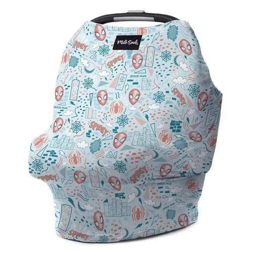 Miniatura 9 de Milk Snob Disney Un Deseo Hecho Realidad 5-en-1 Cubierta para Bebé, para Lactancia, Asiento de Coche, Portabebé, Cochecito, Silla Alta, Cesta