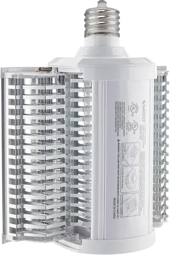 Miniatura 3 de Satco Bombilla S28938, níquel pulido, blanco
