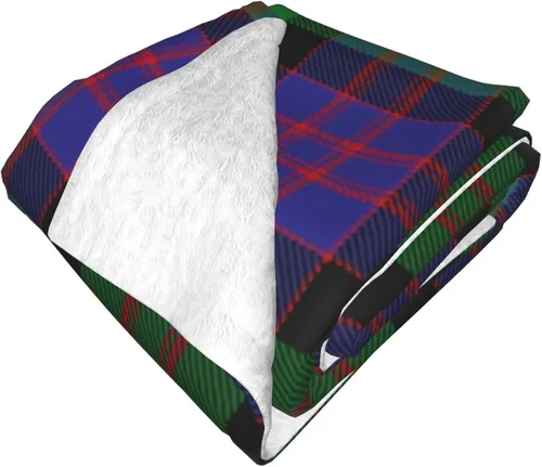 Miniatura 3 de Manta de felpa con aire acondicionado, manta de felpa para sofá cama, para todas las estaciones, 50 x 40 pulgadas