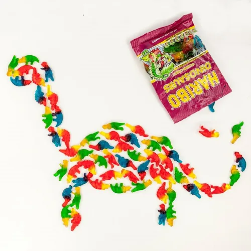 Miniatura 2 de Haribo - Gomitas de dinosaurios, bolsa de 5 onzas
