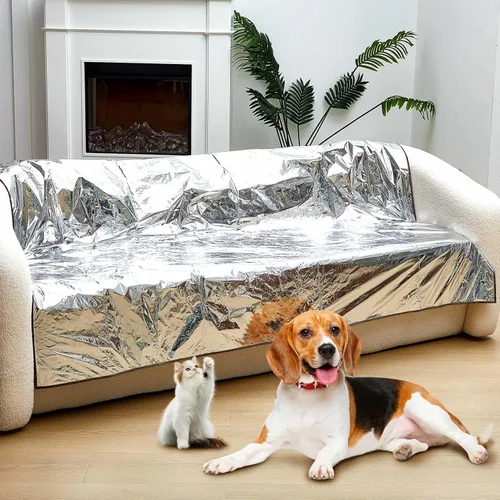 Kigley 1 alfombrilla disuasoria para mascotas para mantener a los perros fuera del sofá, alfombrilla disuasoria no eléctrica para gatos y perros,