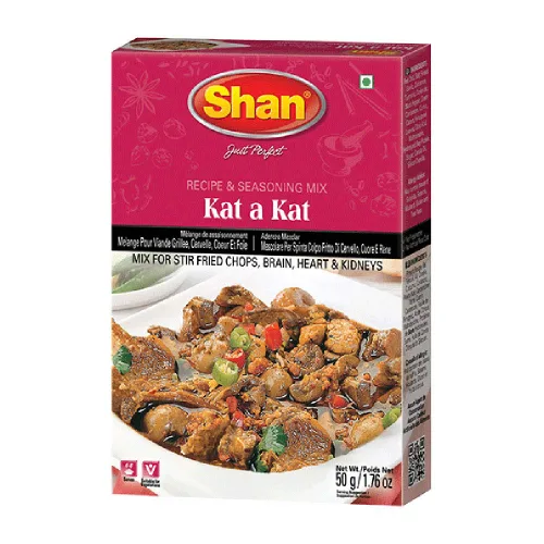 Miniatura 120 de Shan Korma Recipe and Seasoning Mix 1.76 oz (50g) - Spice Powder for Traditional Meat in Yogurt Sauce - Suitable for Vegetarians - Airtight Bag in a