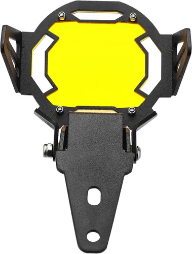 Miniatura 5 de Motoforti Par de la motocicleta LED antiniebla Protector Guardias OEM Foglight lámpara cubierta para BMW R1200 F800R1250 F850/GS amarillo