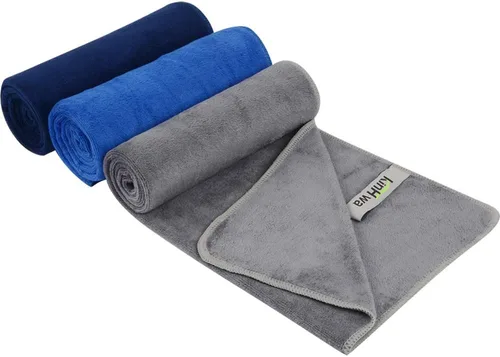 KinHwa Toallas de entrenamiento absorbentes para gimnasio, toallas de gimnasio suaves para sudor, toalla deportiva de microfibra, tamaño perfecto