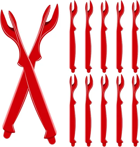 Juego de 12 piezas de galletas de patas de cangrejo, herramientas de cangrejo, herramientas para langosta, cangrejo, gambas, camarones, cuchillo de