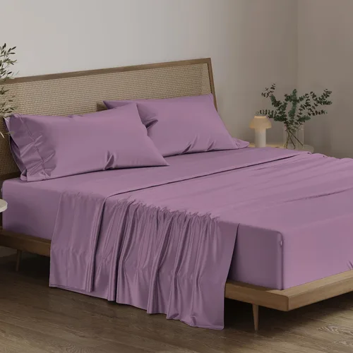 Miniatura 54 de THREAD SPREAD Sábanas 100% Algodón Egipcio Tamaño Twin - 800 Alto Número de Hilos 3 Piezas Sábanas Twin Extra Largas para Dormitorio, Bolsillo