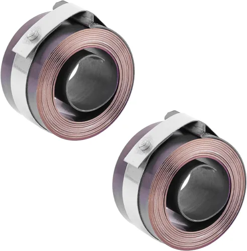 Miniatura 9 de MroMax 1 resorte de prensa de taladro, 0.03 x 0.98 x 55.12 pulgadas, conjunto de resorte de bobina de retorno, 0.028 x 0.984 x 55.118 in, resorte