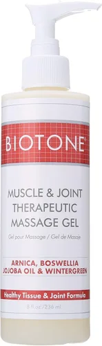 Biotone Gel de masaje terapéutico muscular y articular, 8.0 onzas líquidas