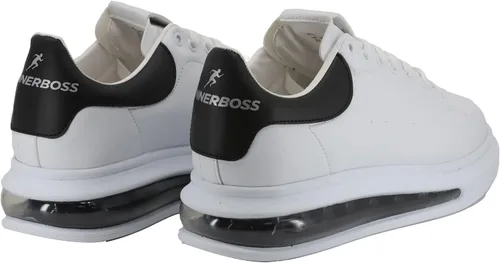 Miniatura 2 de Bonateks Tenis para hombre, color blanco, 10 estrecho, Blanco