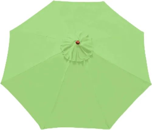 Miniatura 24 de ABCCANOPY - Sombrilla de repuesto para exteriores de 9 pies, apta para patio, con 8 varillas, color caqui