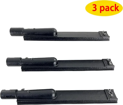 Miniatura 2 de Parts DB101 - Juego de 3 tubos de quemador de hierro fundido de 15 13/16 pulgadas, piezas de repuesto para parrilla de gas Jennair 720-0061