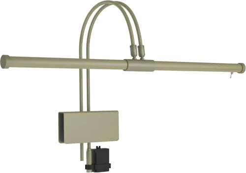 Miniatura 10 de Cocoweb - lámpara de piano de cola de LED de 22" en negro con acentos de níquel satinado y clip de atenuación - ajustable - LED - brillante - se