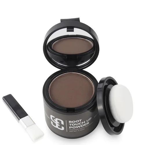 Miniatura 26 de Polvo de línea capilar instantáneo en polvo para sombra de línea capilar, cobertura de cabello gris, toque de cabello en polvo para cabello fino 3