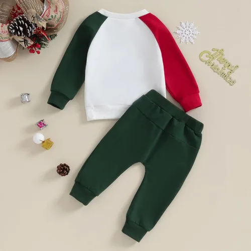 Miniatura 42 de Sasaerucure Infant Toddler Baby Boy Halloween Outfits Long Sleeve Shirts Pumpkin Sweatshirt with Pants 2Pcs Winter Clothes