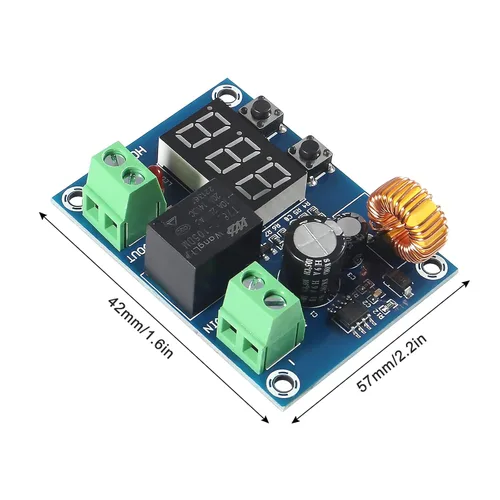Miniatura 2 de Alinan 4 unids XH-M609 DC 12V-36V módulo de protección de desconexión de bajo voltaje Pantalla digital Módulo de protección de circuito