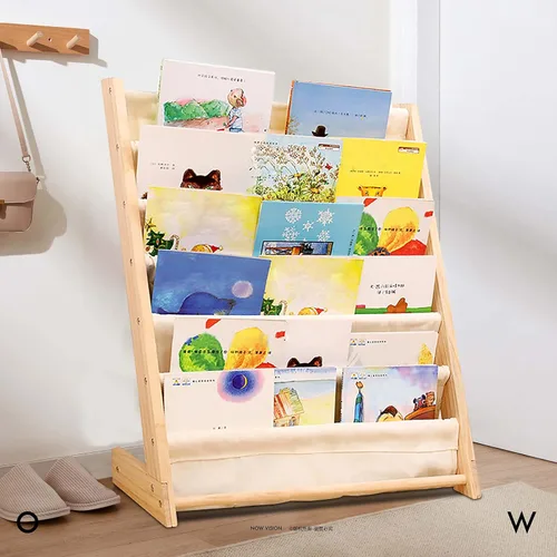 Estantería de pie, estante de almacenamiento, estante organizador de libros para niños, estantes organizadores de juguetes, estantes de